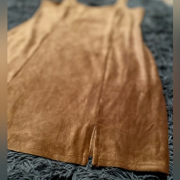 Liz & Sara Velvet/Corduroy Junior Mini Dress - Picture 3 of 3